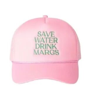 Save water drink margs trucker hat